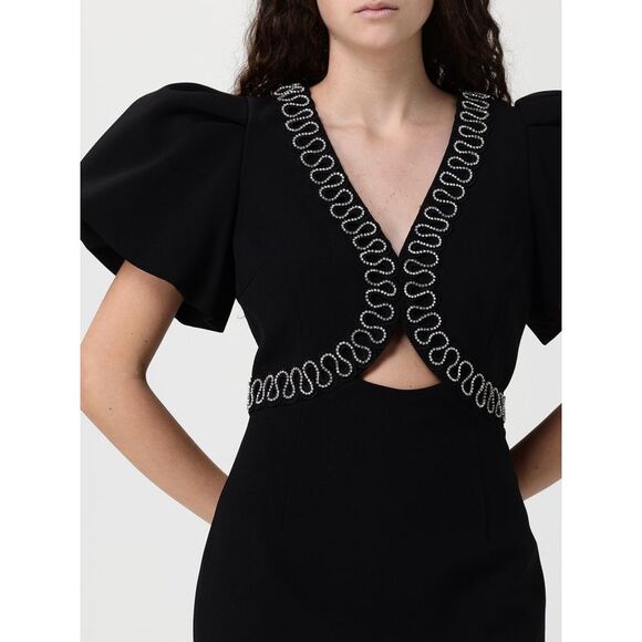 Rebecca Vallance Dress Woman Black - Picture 3 of 3